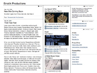 thumbnail image of erratik productions website