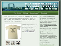 thumbnail image of the i've been to duluth website