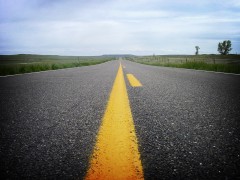 Lonely Montana Road